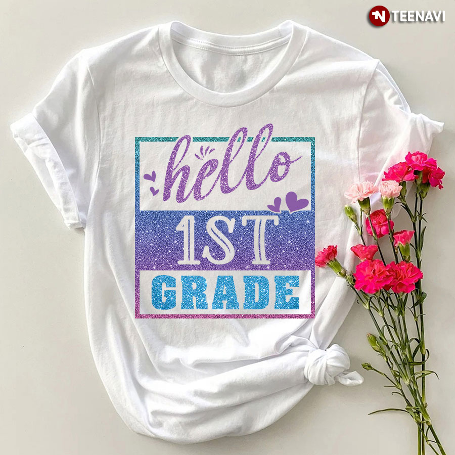 funny first grade teacher shirts