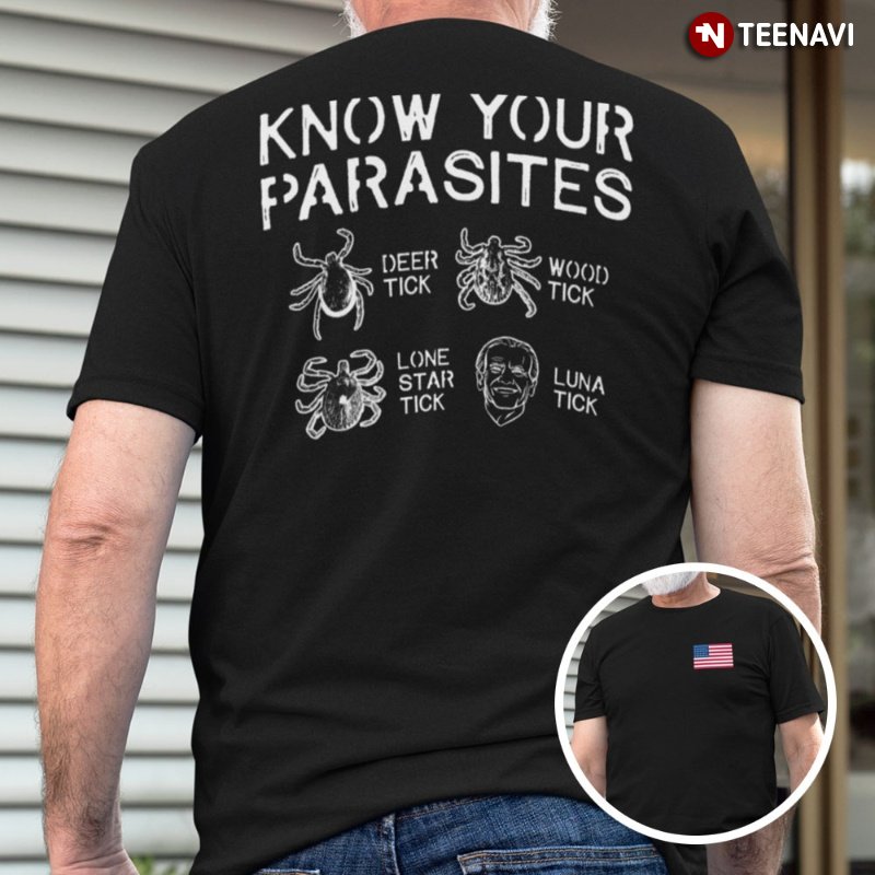 Anti Joe Biden Shirt, Know Your Parasites