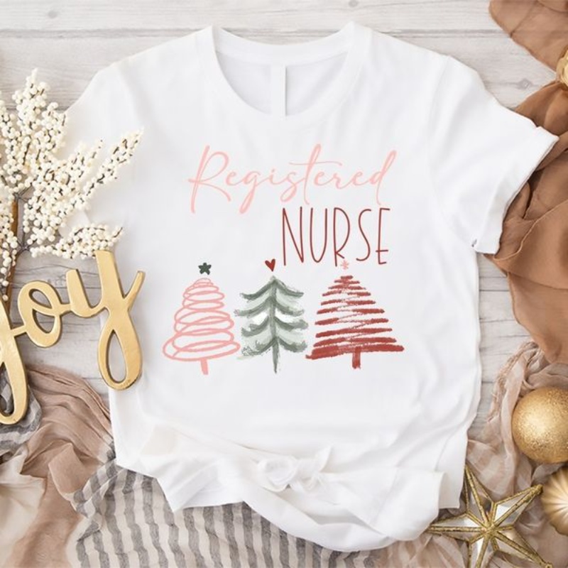 RN Christmas Shirt, Registered Nurse
