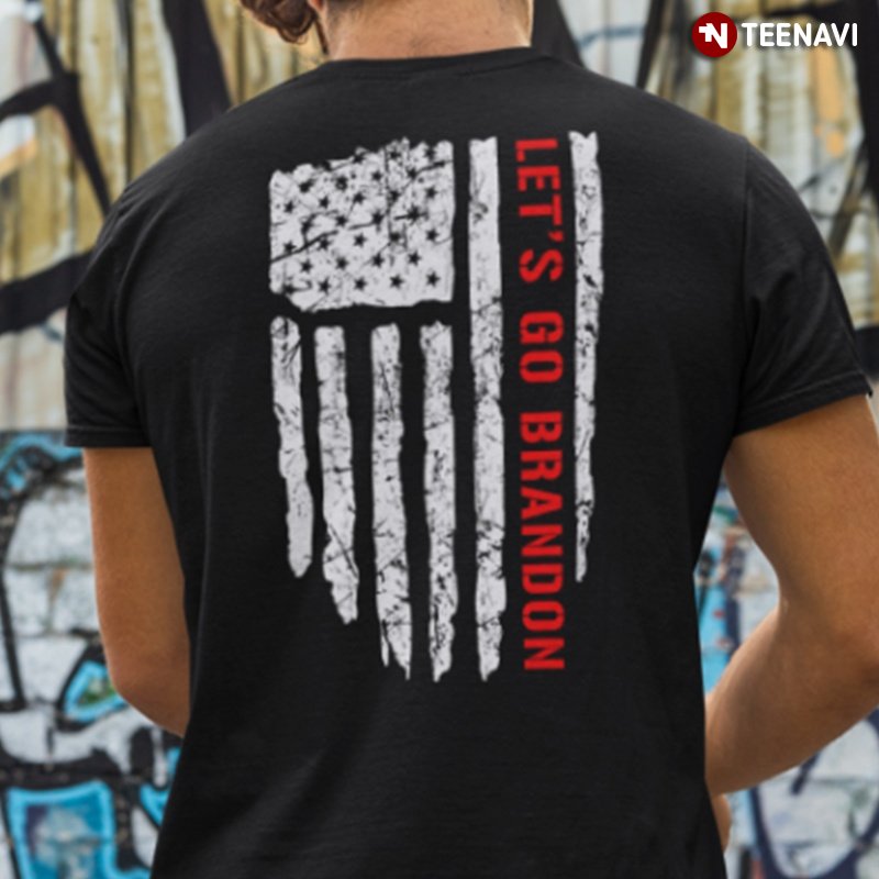 Republican Shirt, Let's Go Brandon American Flag
