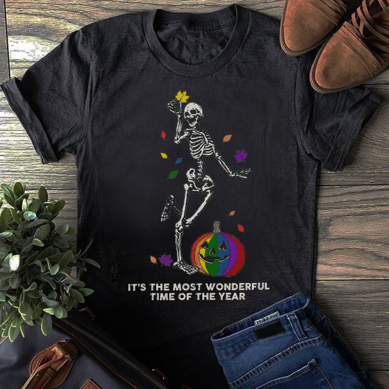 LGBT Skeleton Shirt, It's The Most Wonderful Time Of The Year