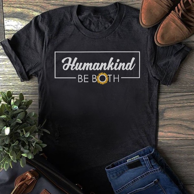 Kindness Sunflower Shirt, Humankind Be Both