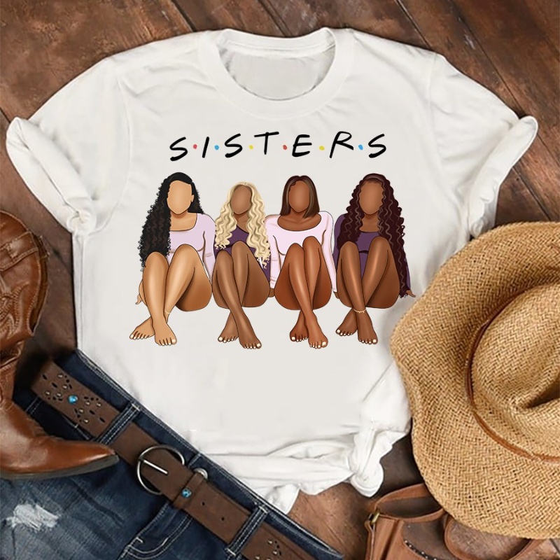 Melanin Girls Shirt, Sisters