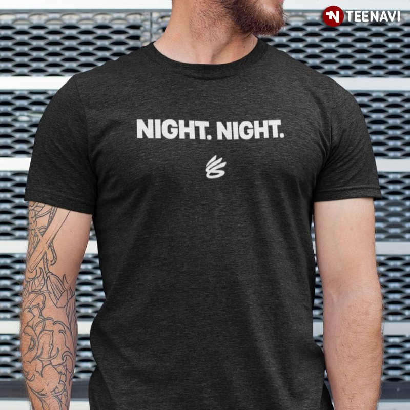 Stephen Curry Basketball Shirt, Night Night