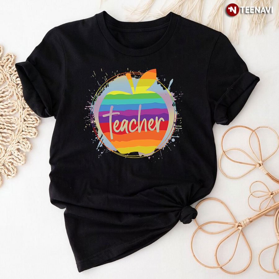 Art Teacher Apple T-Shirt