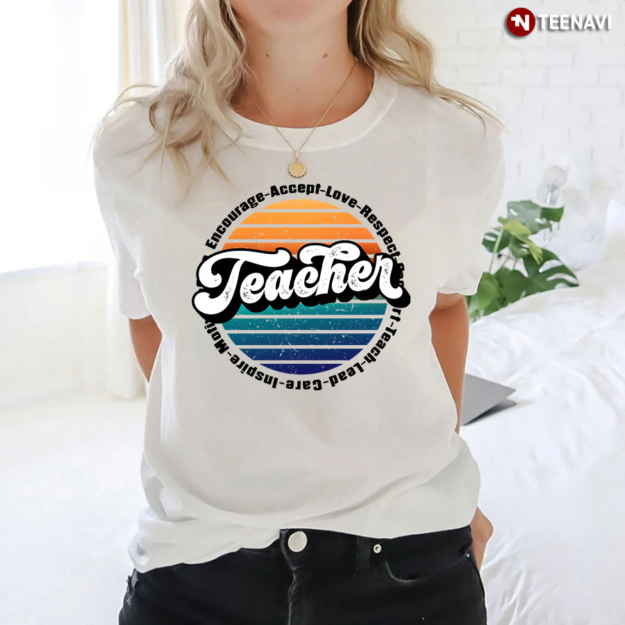 Vintage Teacher Motivation T-Shirt