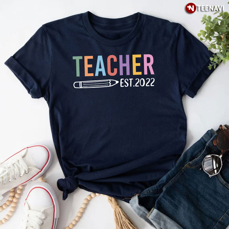 Personalized Teacher Est [Year] T-Shirt