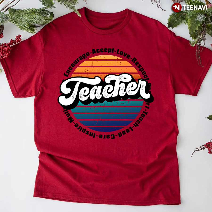 Vintage Teacher Motivation T-Shirt