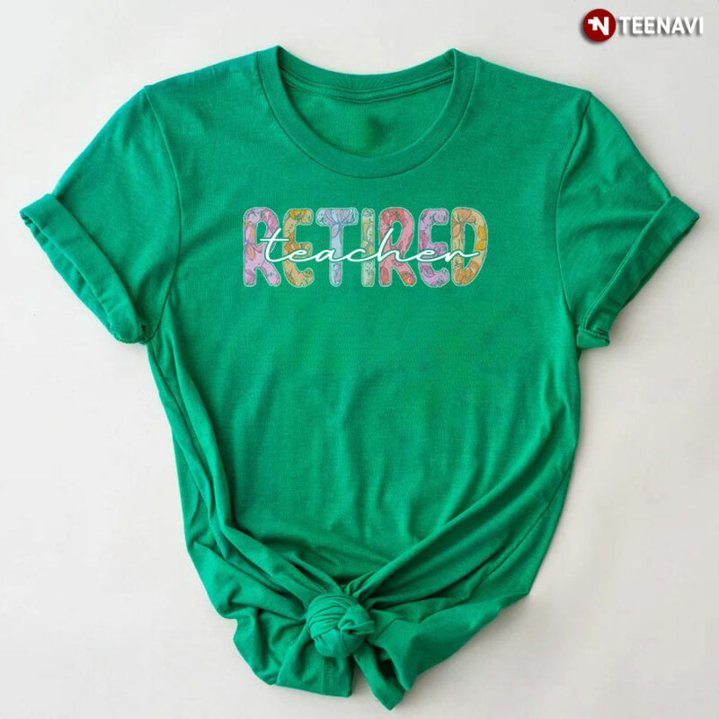 retirement t shirts for teachers