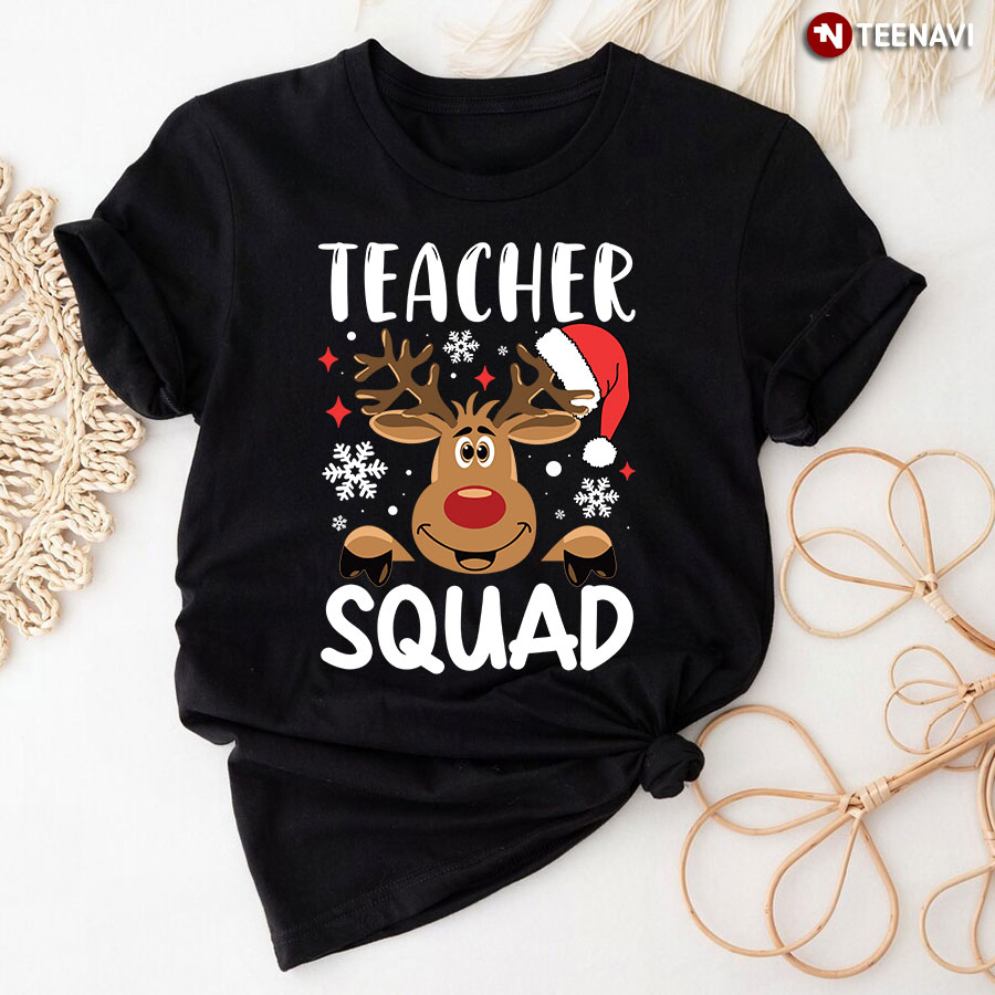 Teacher Squad Christmas T-Shirt