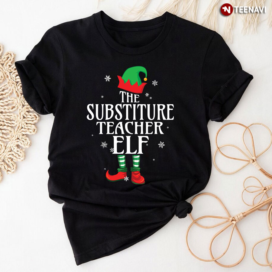 The Substitute Teacher Elf T-Shirt