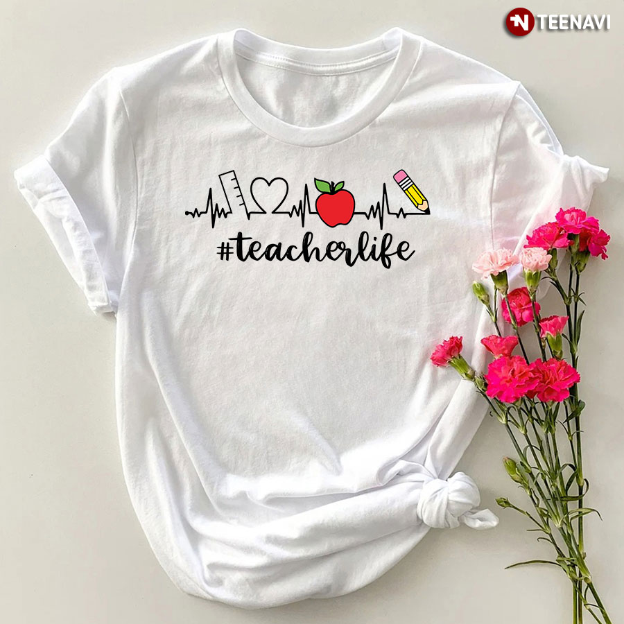 Teacher Life Heartbeat T-Shirt