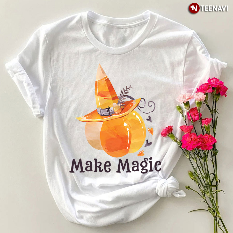 Make Magic Pumpkin Teacher Appreciation T-Shirt