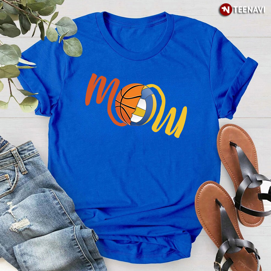 Basketball And Volleyball Mom