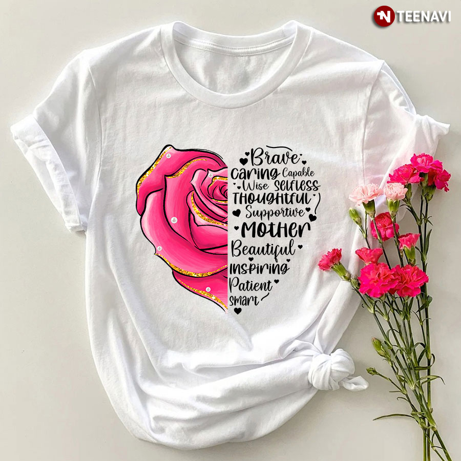 Mother Rose Heart T-Shirt