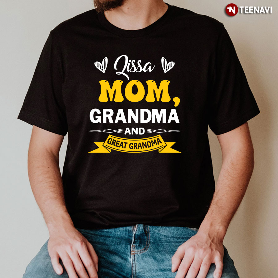 Personalized Mom Grandma Great Grandma Shirt