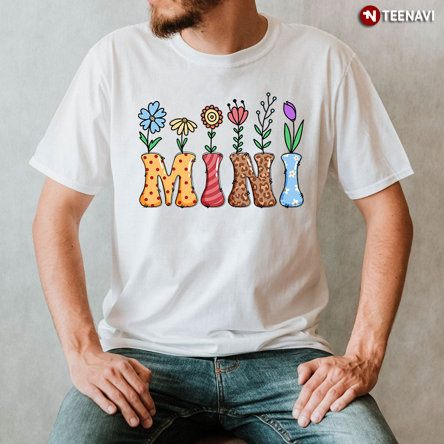 Mini Flowers Leopard T-Shirt