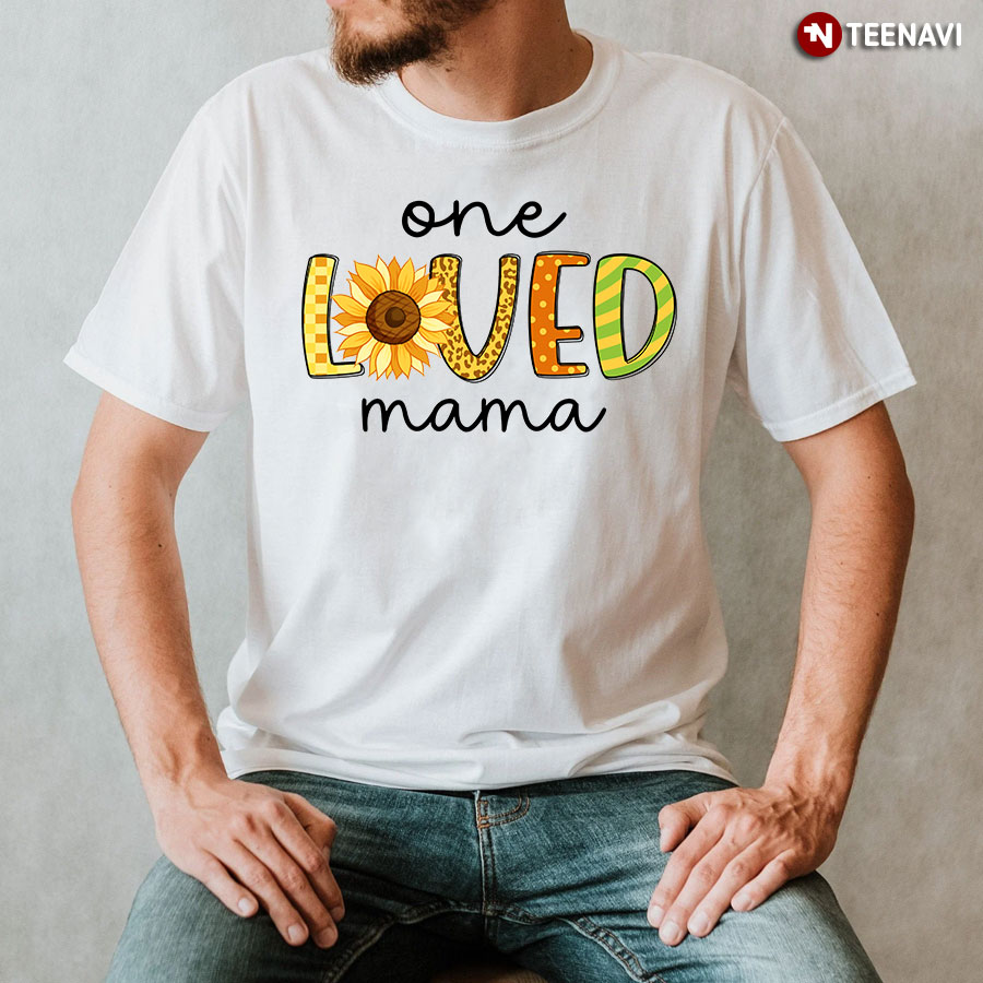 One Loved Mama Leopard T-Shirt