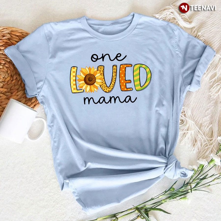 One Loved Mama Leopard T-Shirt