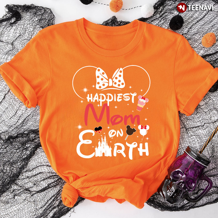 Happiest Mom On Earth Disney T-Shirt