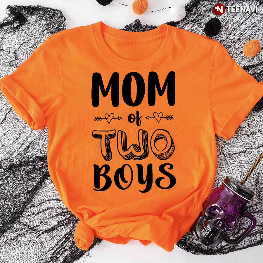 Mom Of Two Boys T-Shirt