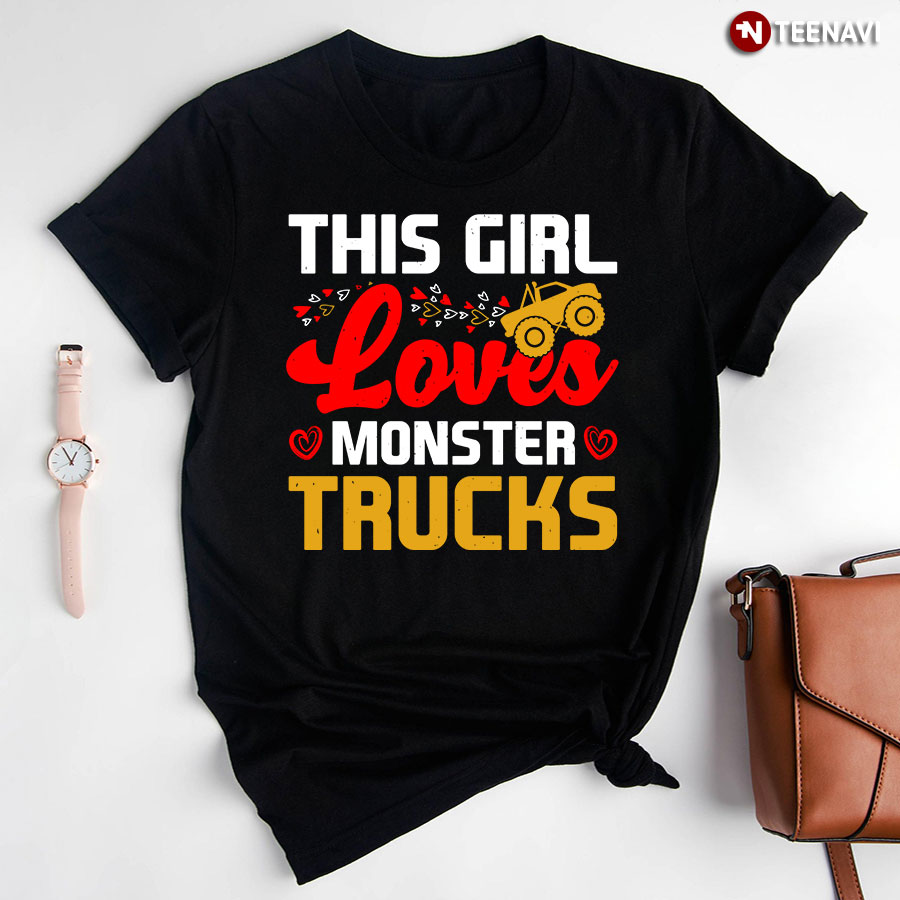 This Girl Loves Monster Truck T-Shirt