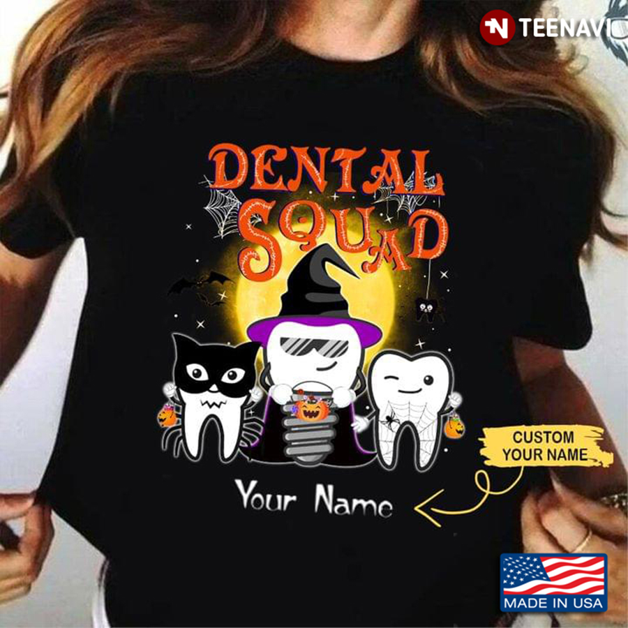 Peace Love Dental Halloween Dental T-Shirt