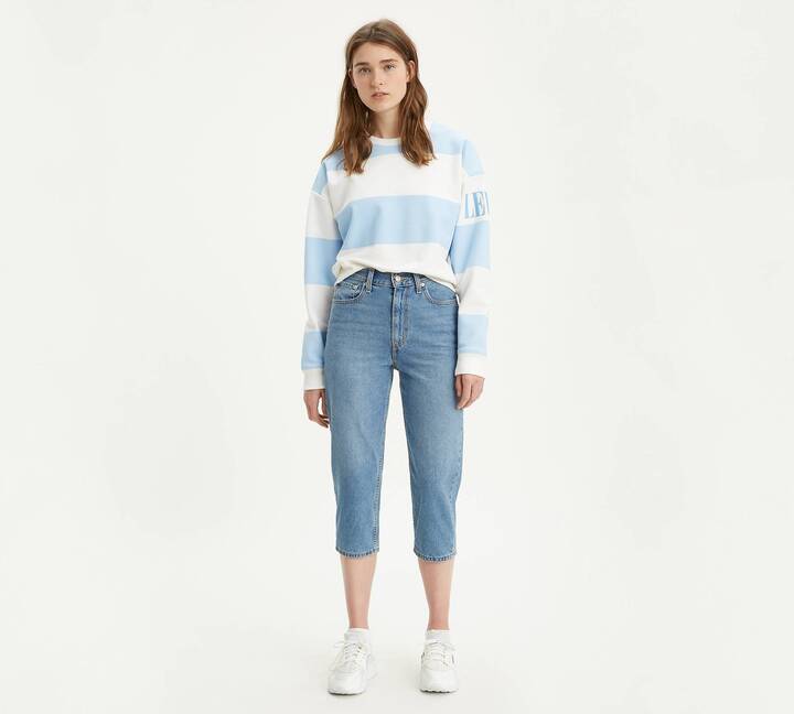 can inverted triangle wear mom jeans