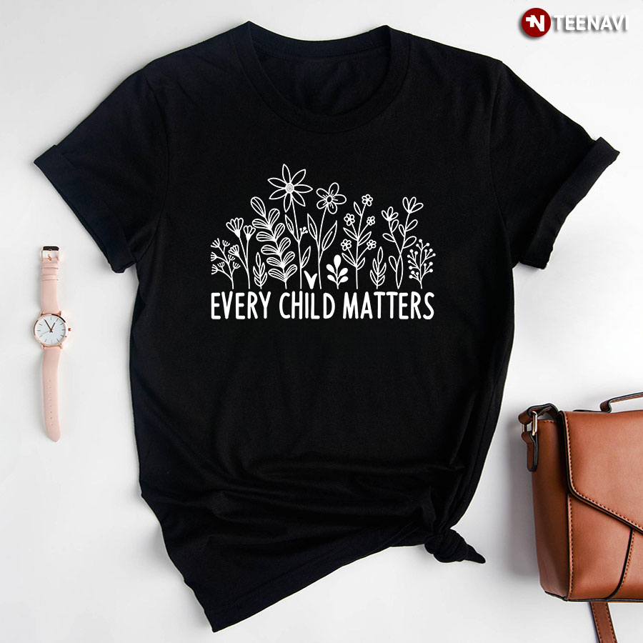 Every Child Matters Flowers T-Shirt