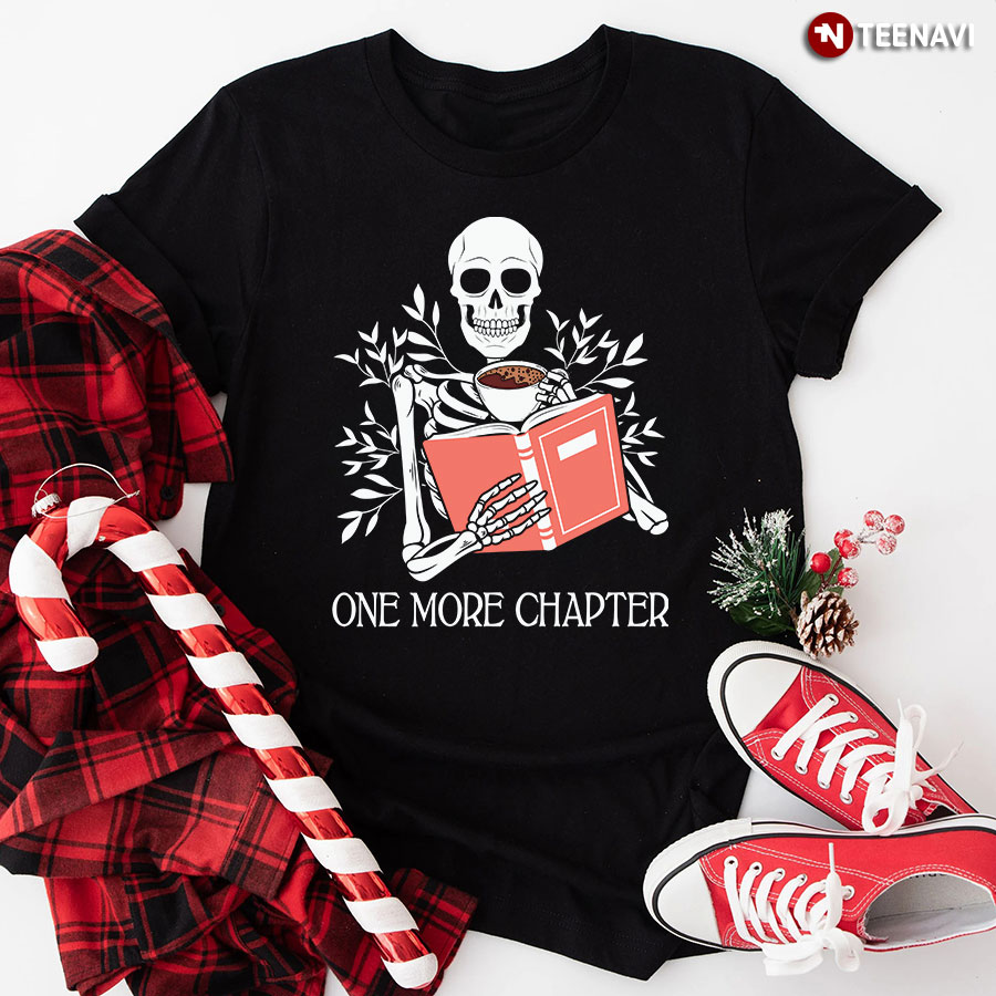 One More Chapter Skeleton T-Shirt