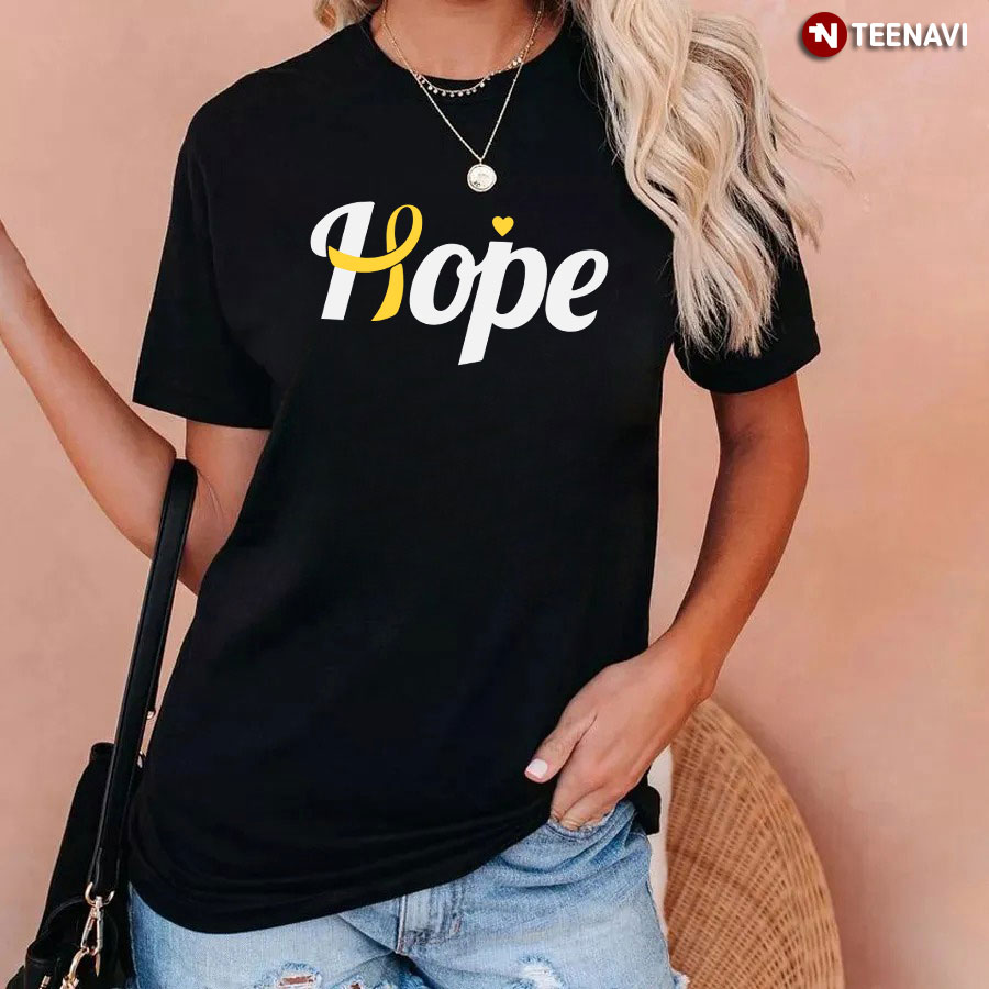 Hope Childhood Cancer Awareness T-Shirt