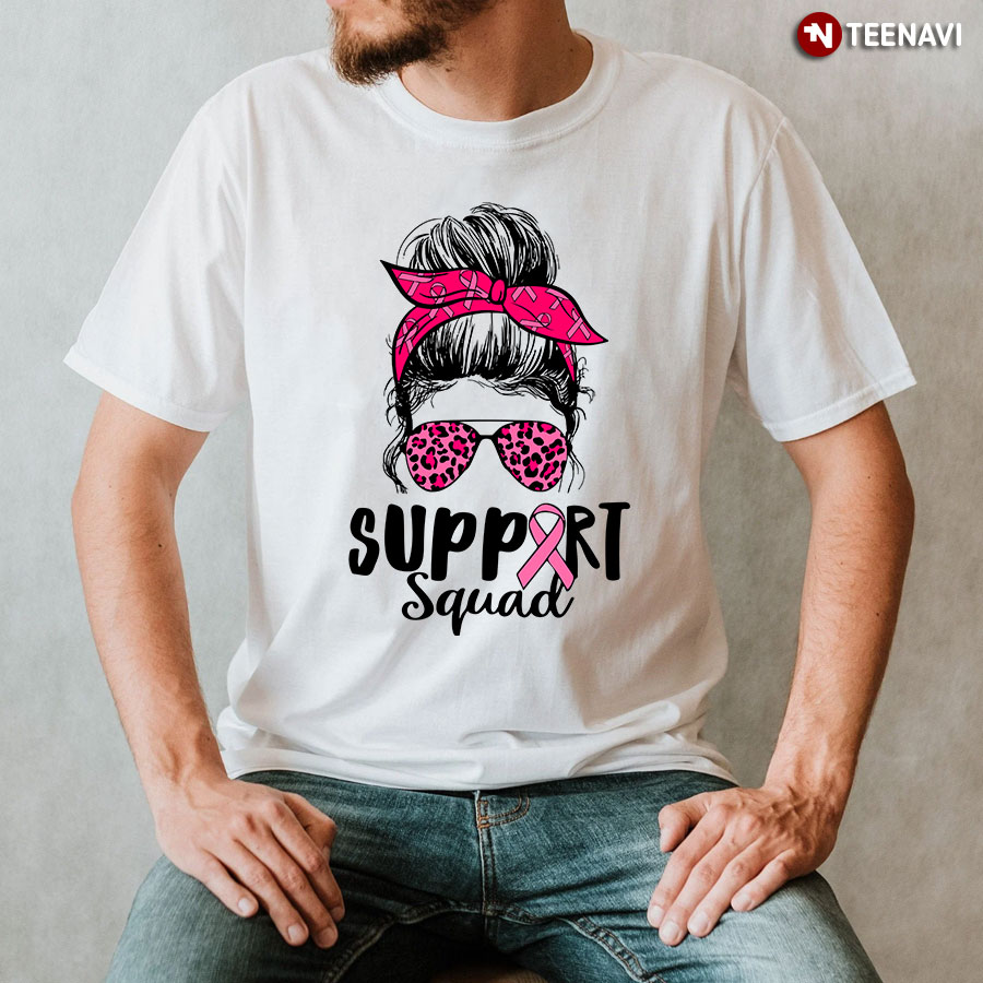 Support Squad Breast Cancer Awareness T-Shirt