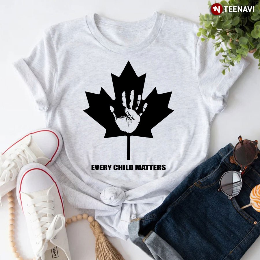 Every Child Matters Maple Leaf T-Shirt