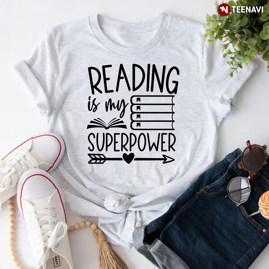Reading Is My Superpower T-Shirt