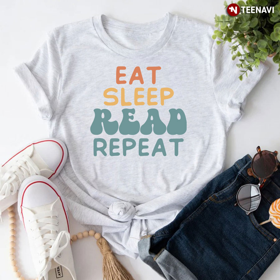 Eat Sleep Read Bookaholic T-Shirt