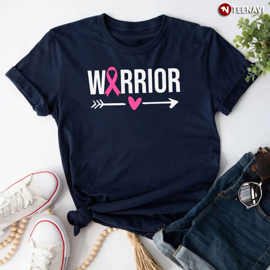 Warrior Breast Cancer Awareness T-Shirt