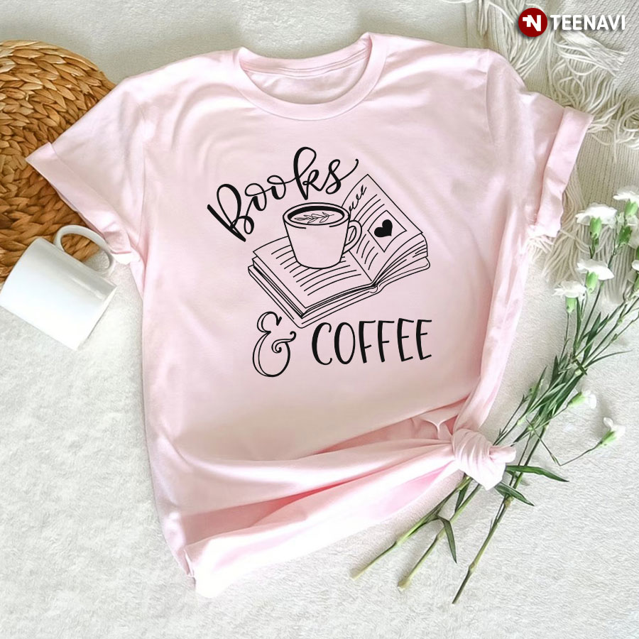 Books & Coffee T-Shirt