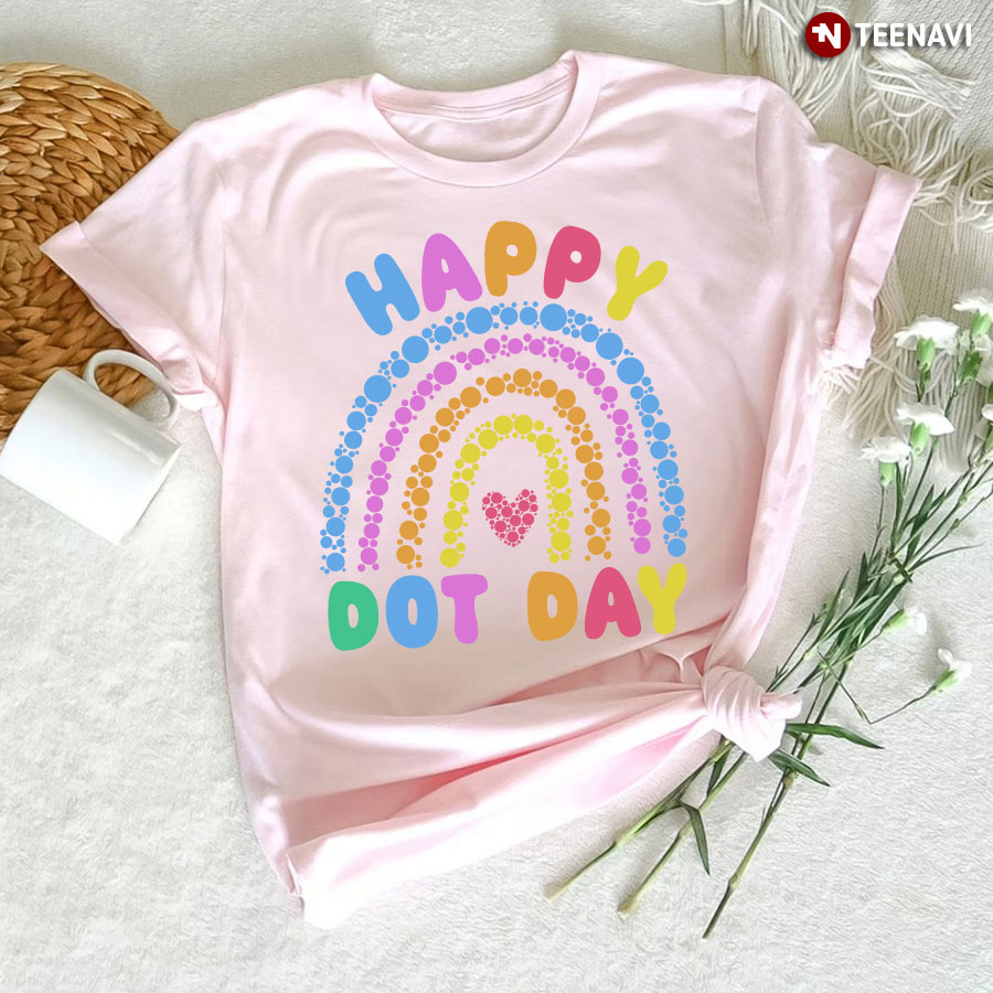 Happy Dot Day T-Shirt – White Tee