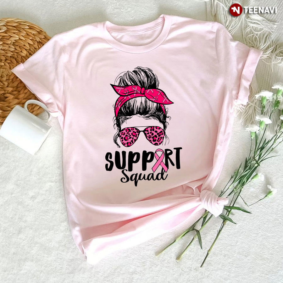 Support Squad Breast Cancer Awareness T-Shirt