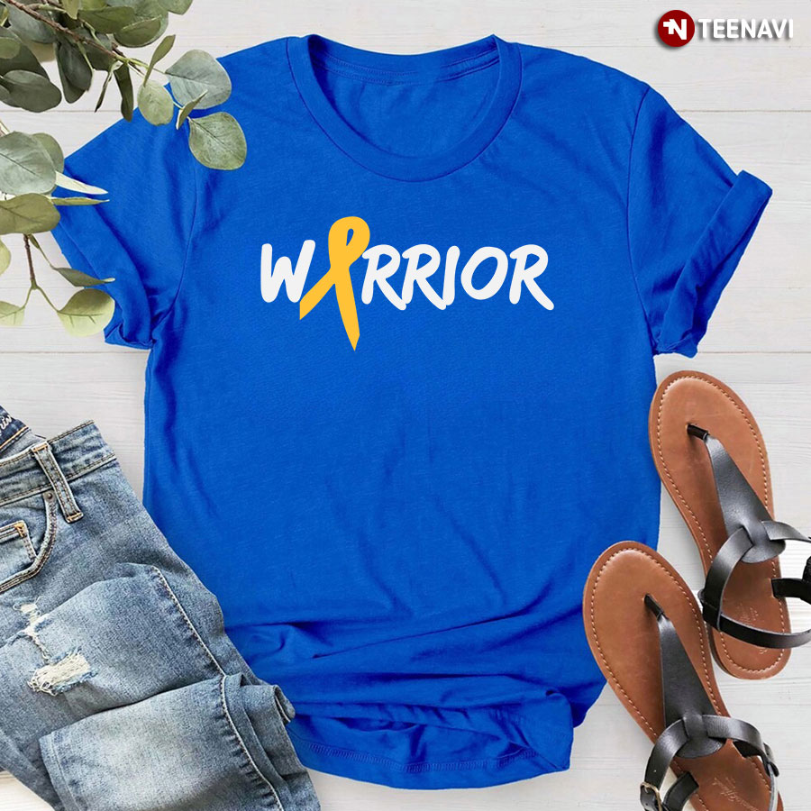 Warrior Childhood Cancer Awareness T-Shirt
