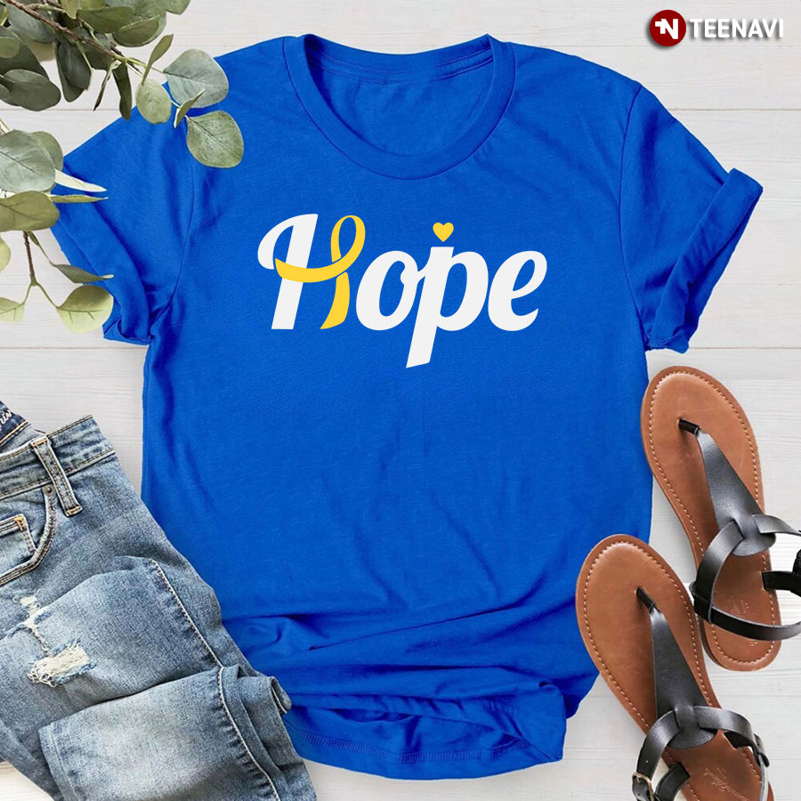 Hope Childhood Cancer Awareness T-Shirt