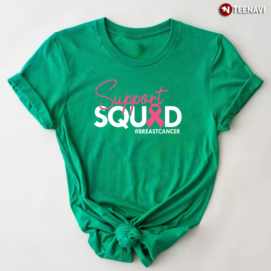 Support Squad #BreastCancer T-Shirt