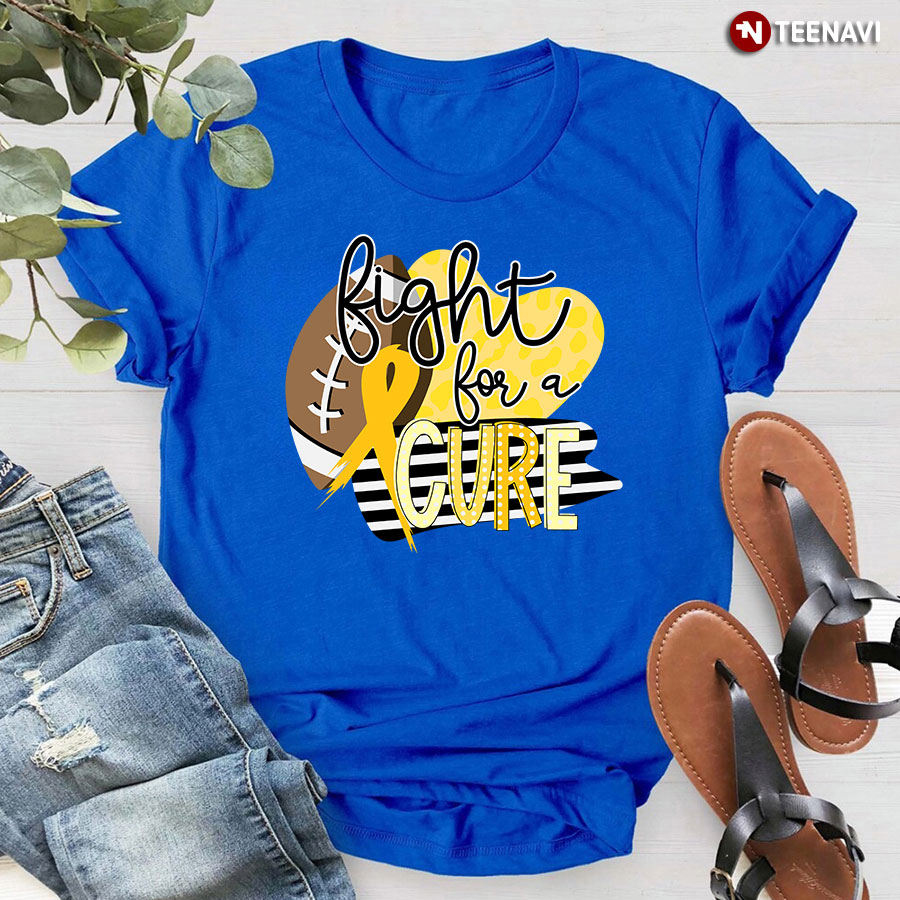 Fight For A Cure Childhood Cancer Awareness T-Shirt