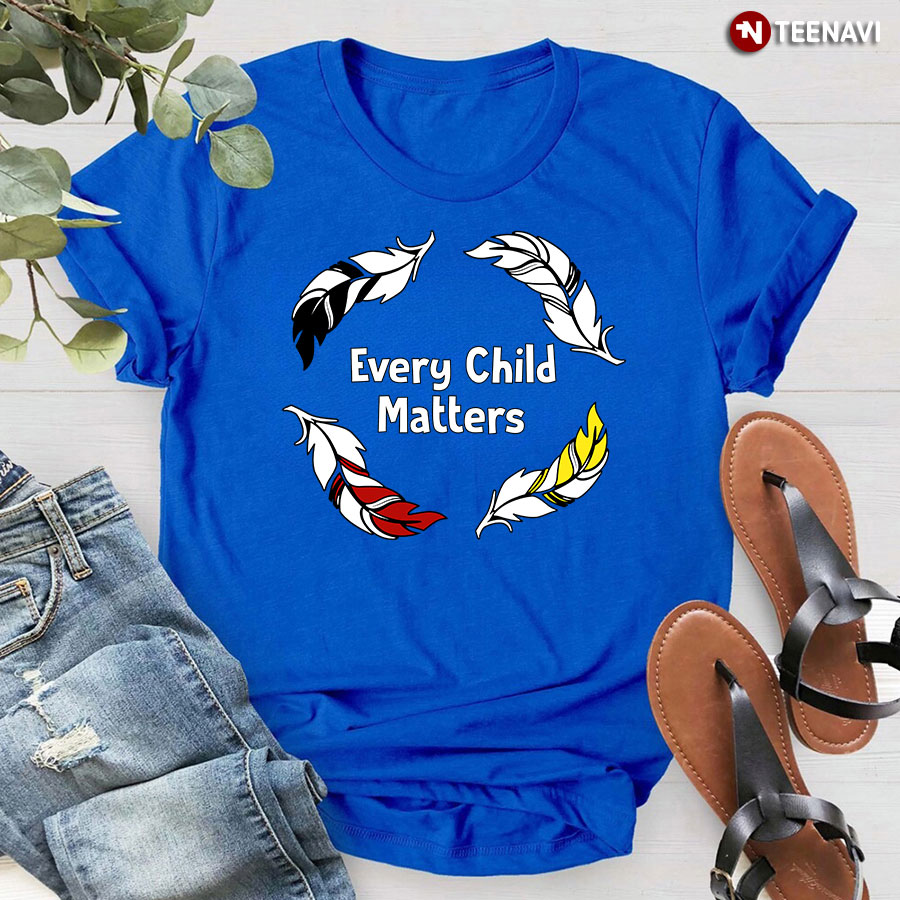 Every Child Matters Leaf T-Shirt - Cotton Tee