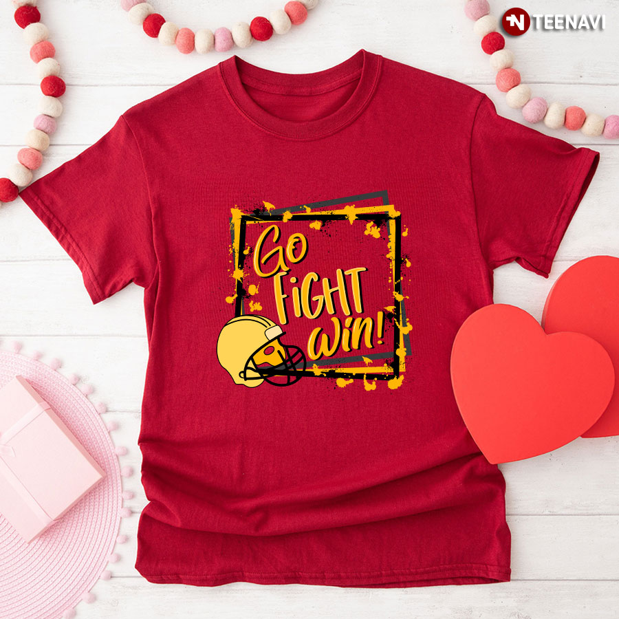 Go Fight Win Childhood Cancer Awareness T-Shirt