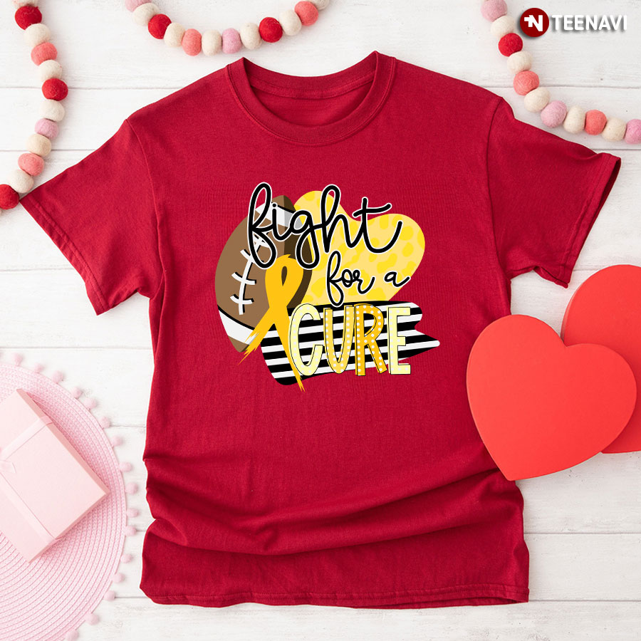 Fight For A Cure Childhood Cancer Awareness T-Shirt