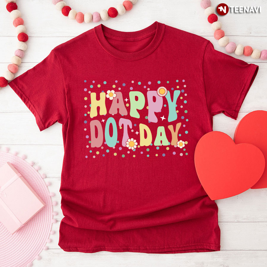 Happy Dot Day International Dot Day T-Shirt – Floral Tee