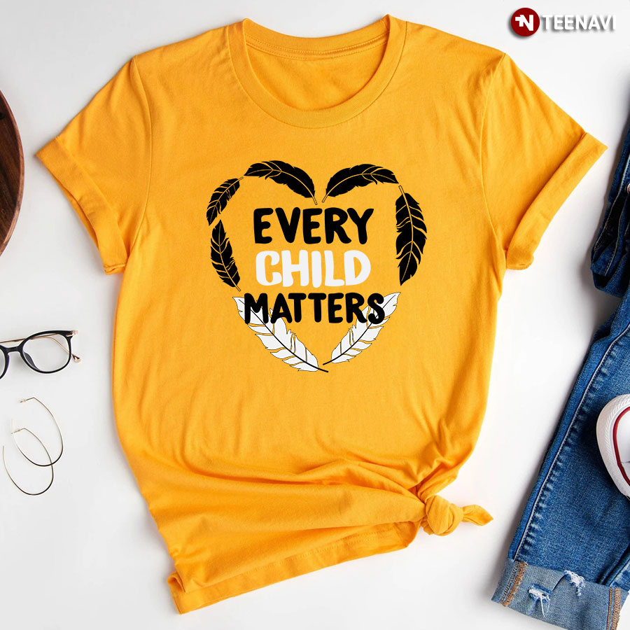 Every Child Matters Heart T-Shirt