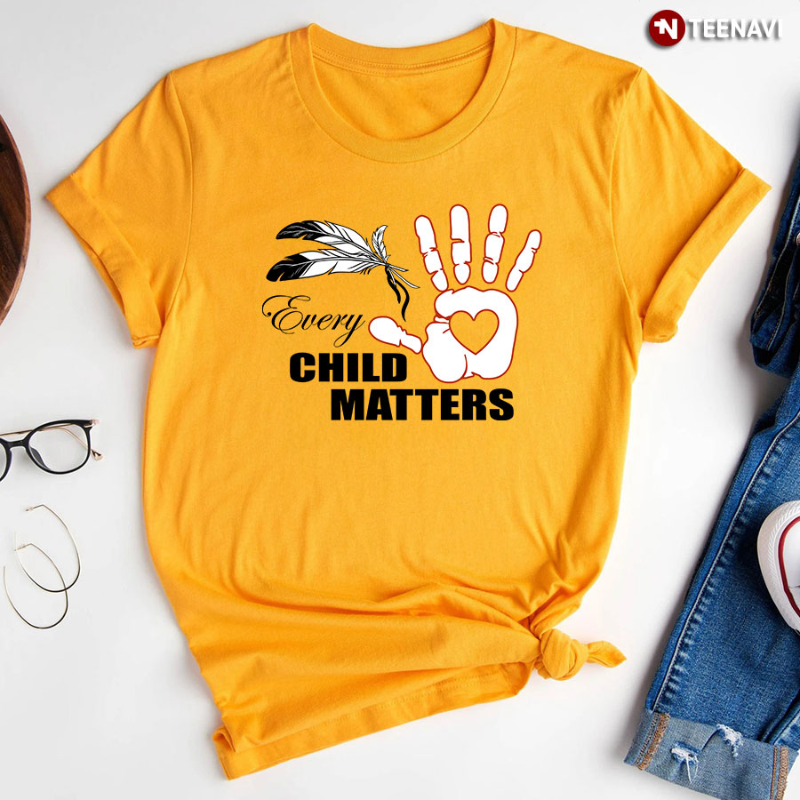 Every Child Matters Hand Leaf T-Shirt