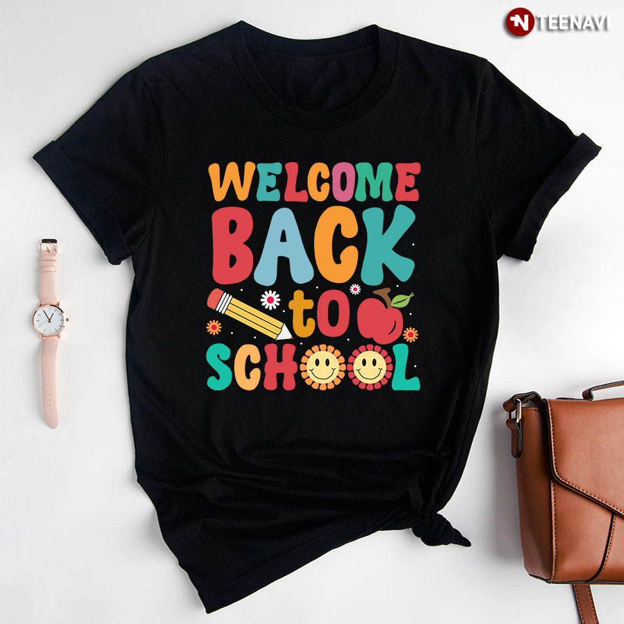 Welcome Back To School T-Shirt – Floral Tee